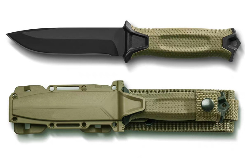 Нож Тактический зеленый