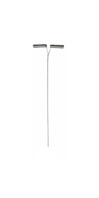 Отвод Три Кита нихромовый боковой 100 мм