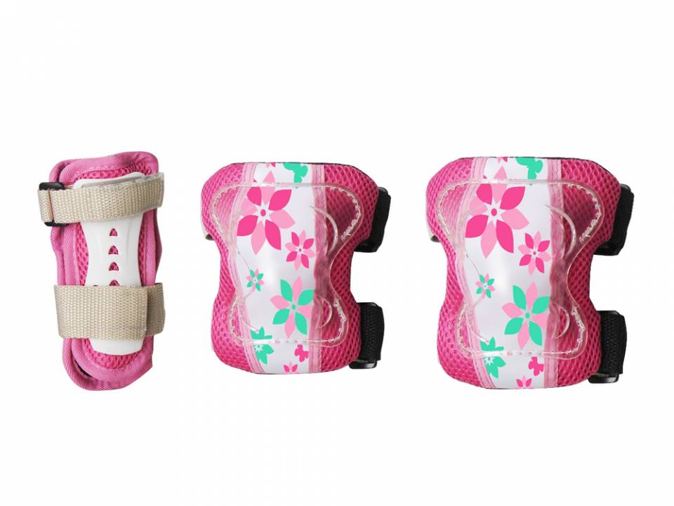 Защита Роликовая Larsen P10 Flower