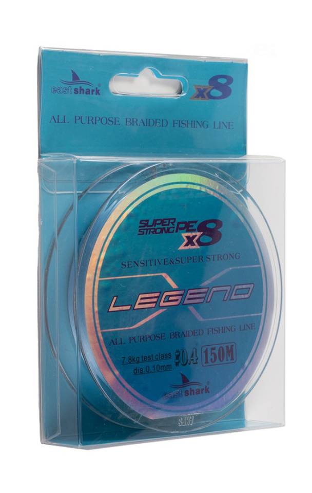 Шнур East Shark Legend X8 150м голубой