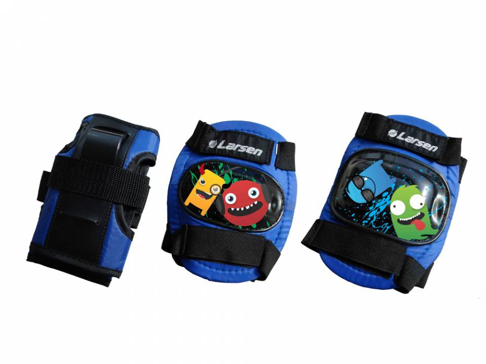 Защита Роликовая Larsen Monsters Синий