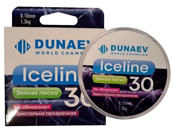 Леска DUNAEV ICE LINE 30м