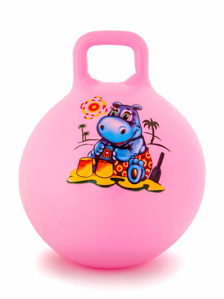 Мяч-попрыгун Larsen Бегемотик 46 см