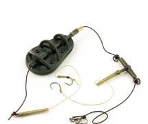 Монтаж Palomino с флэт кормушкой №1 отвод вертолет 2 крючка 40g