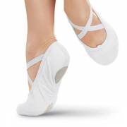 Балетки белые