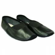 Чешки с сумкой черные