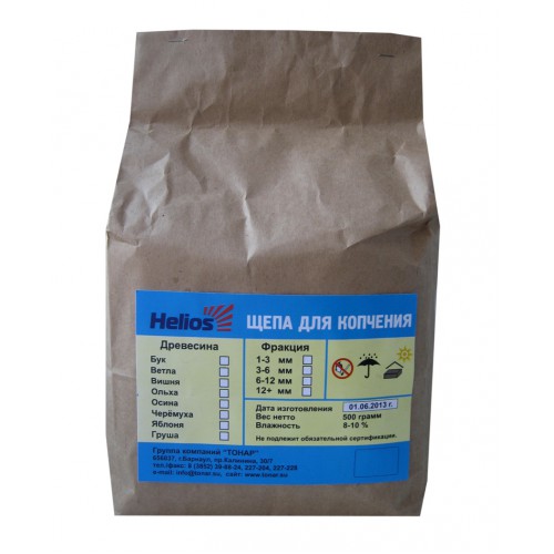 Щепа для копчения Helios Можжевельник 500 гр