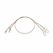 Поводок Flagman X19 25см 15кг 2шт