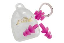 Комплект Беруши и зажим для носа розовый