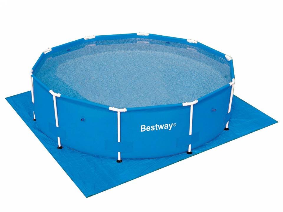 Покрытие защитное под бассейн Bestway 396х396 см