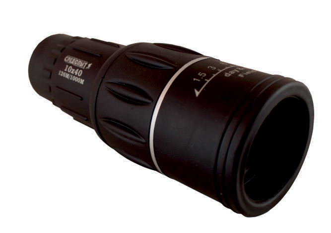 Монокуляр Следопыт PF-BT-07 10х40, черный, в чехле