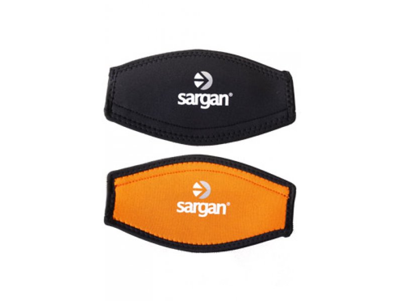 Оголовник Sargan черный-оранжевый