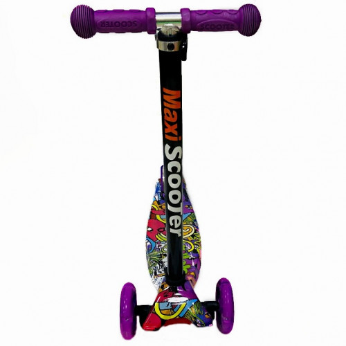 Самокат трехколесный Maxi Принт