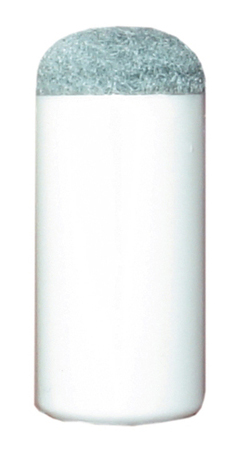 Наконечник с наклейкой на кий