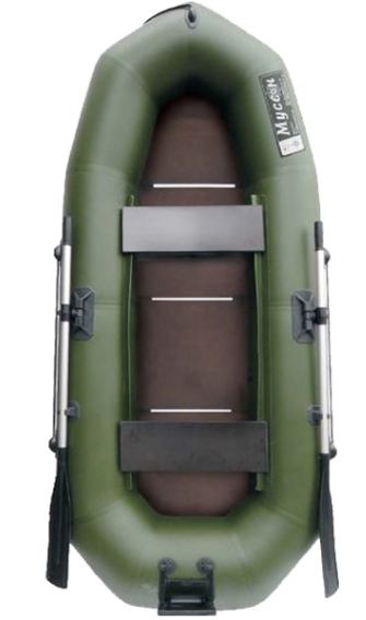 Лодка Муссон R-260 РС ТР 9мм зеленый