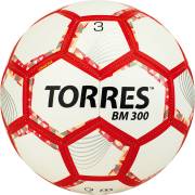 Мяч футбольный Torres BM 300 3 белый-серебро-красный