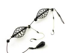 Монтаж Palomino Убийца карася 30g 2 крашенные кормушки