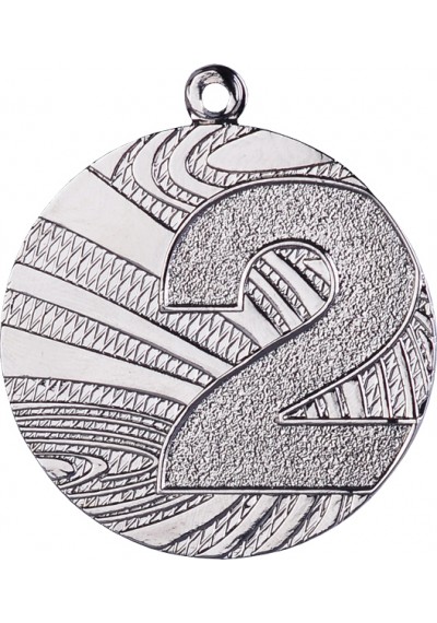 Медаль 2 место 40 мм