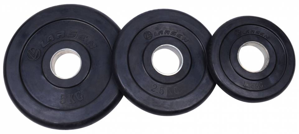 Диск обрезиненный Larsen 50 мм