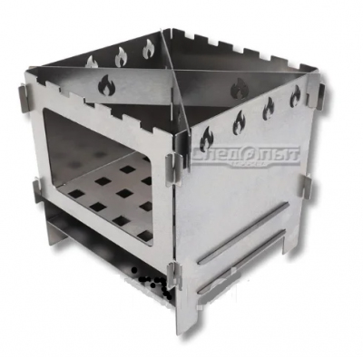 Печь-щепочница Следопыт Сталь