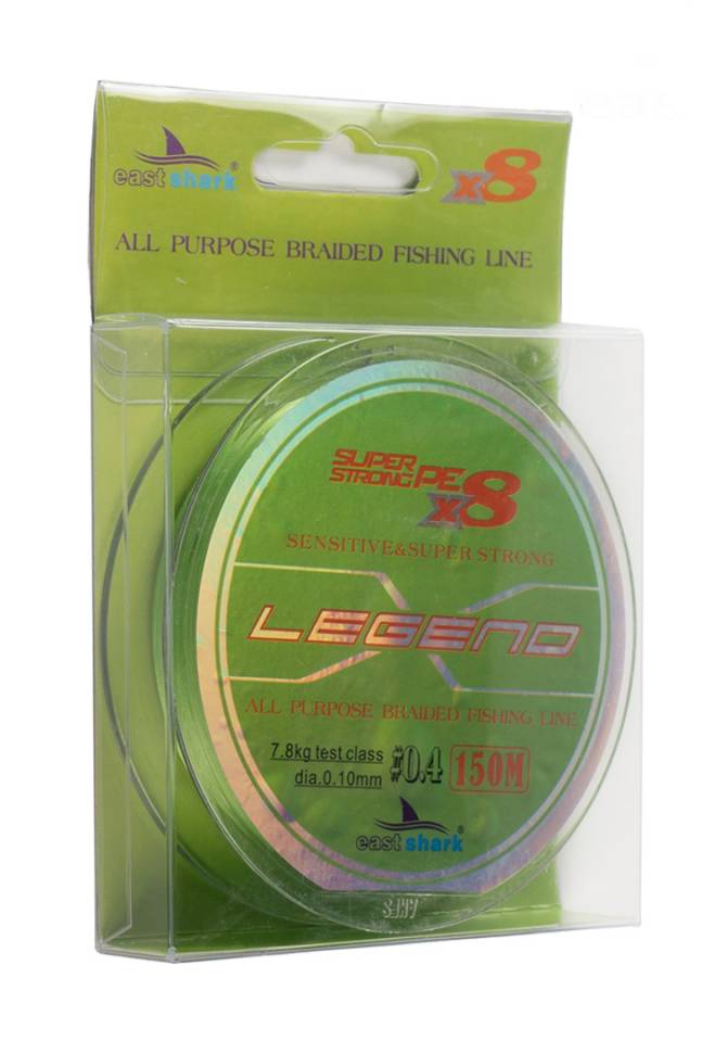 Шнур East Shark Legend X8 150м зеленый