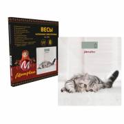 Весы электронные МАТРЕНА МА-090 кот