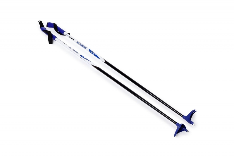 Палки лыжные STC X400 Blue Стекловолокно