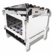 Печь-щепочница Следопыт Нержавеющая сталь