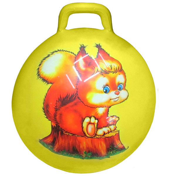 Мяч-попрыгун с ручкой 55 см