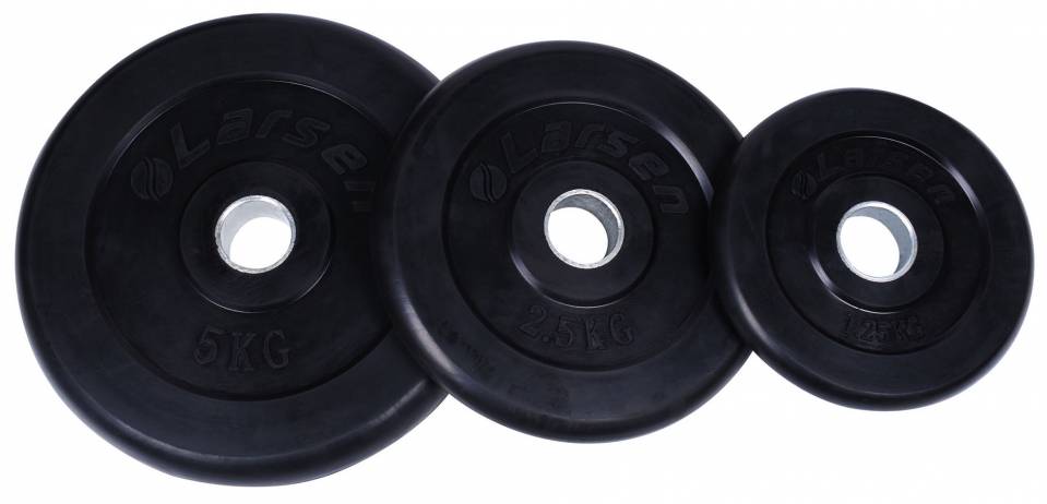 Диск обрезиненный Larsen 25мм