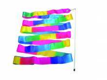Лента гимнастическая радужная 6 м
