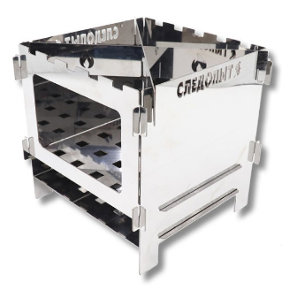 Печь-щепочница Следопыт Нержавеющая сталь