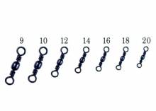 Вертлюг Lucky John Barrel Swivel 016