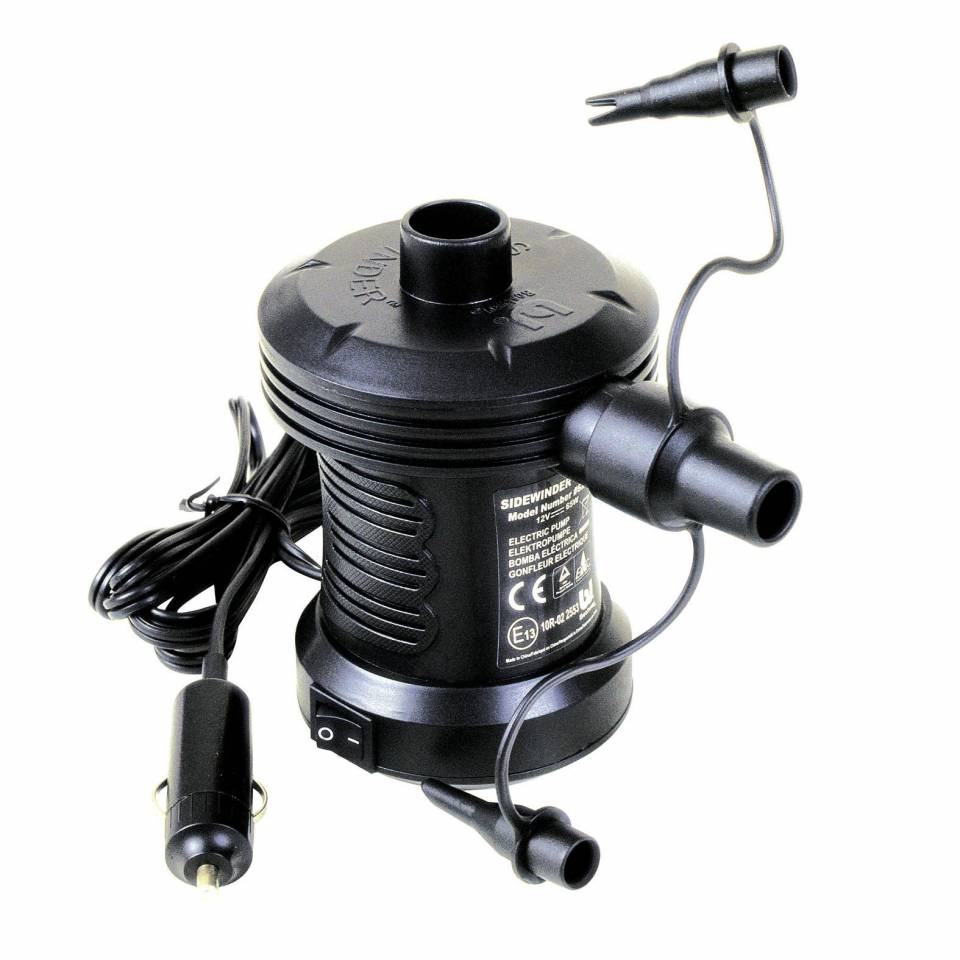 Насос Bestway электрический от прикуривателя 12В PowerGrip, 680л/мин