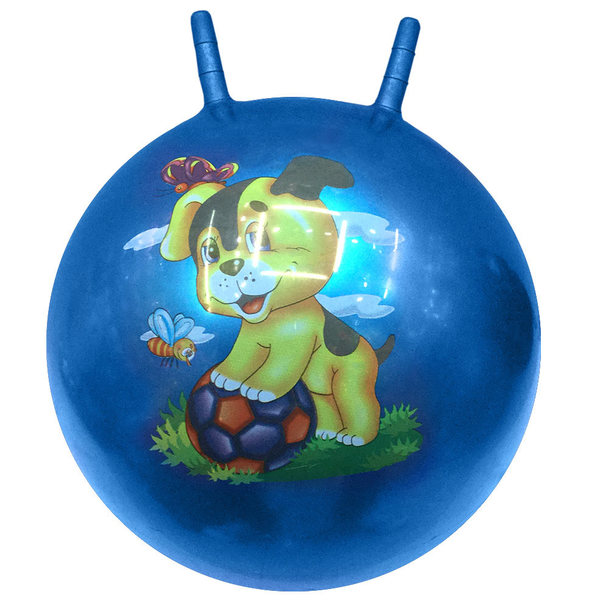 Мяч-попрыгун с рогами 45 см