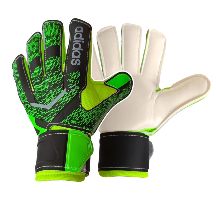 Перчатки вратарские replica салатовые