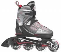 Ролики раздвижные FILA 2009 SKYRACER Black-Red