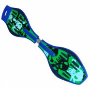 Снейкборд пластик, светящиеся колеса